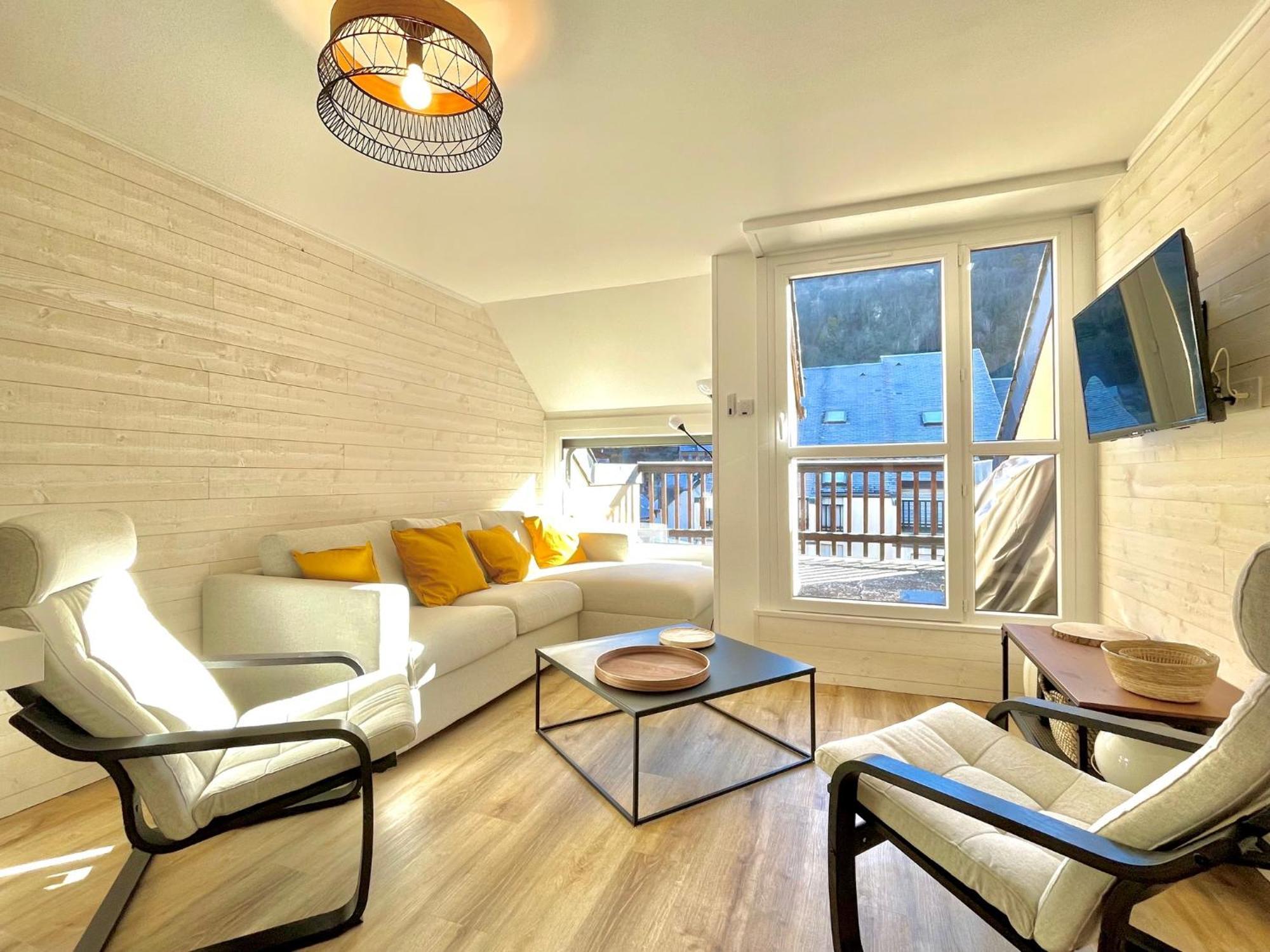 Centre Village Appartement 3 Chambres Avec Terrasse Jusqu'A 6 Personnes Saint-Lary-Soulan Exterior foto