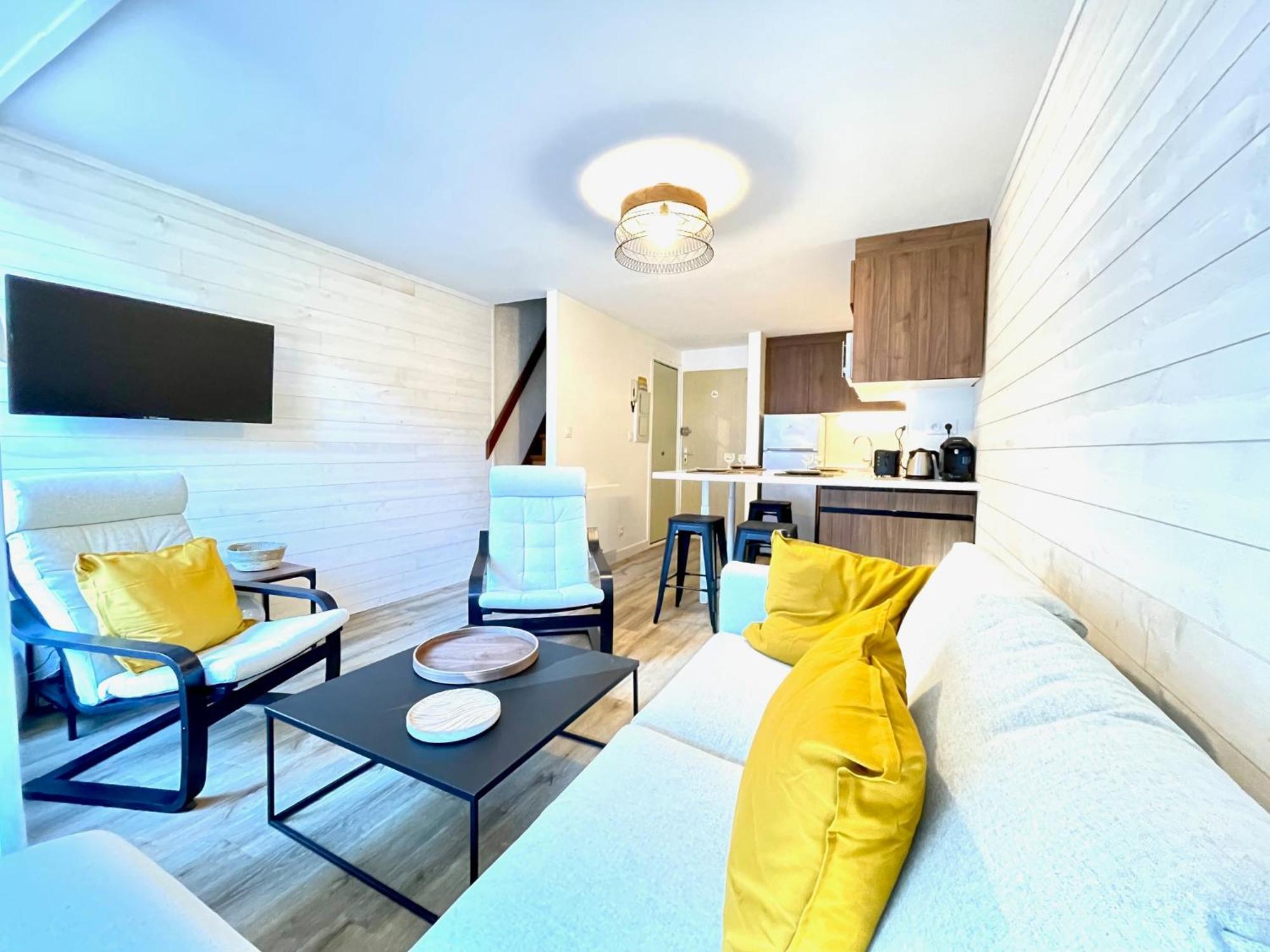 Centre Village Appartement 3 Chambres Avec Terrasse Jusqu'A 6 Personnes Saint-Lary-Soulan Exterior foto